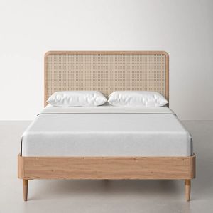 Cabecero de cama de ratán minimalista - Product Image 1