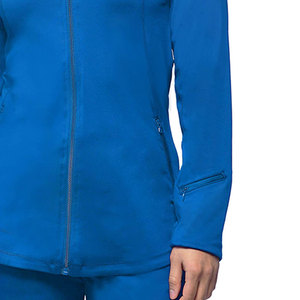 Veste de travail doublée en polaire chaude, uniforme médical d'hiver, manches longues, veste d'infirmière, veste de médecin, vêtements de travail pour le personnel hospitalier, sur mesure - Product Image 6