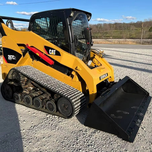 2023 peinture originale pour chargeuse compacte CAT 287C2 chargeur frontal en excellent état avec capacité de levage de 4 tonnes nominale de 3800 livres - Product Image 6