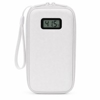 Étui de voyage isotherme en cuir PU pour médicaments, sac de conservation au froid pour stylos à insuline et flacons, avec fermeture éclair
