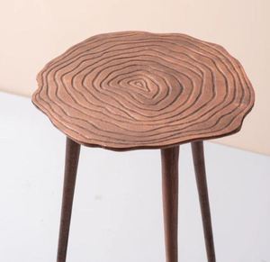 Meilleure vente couleur or Rose meilleure qualité Table d'appoint pour vivre en métal massif découpé au laser avec couleur et taille personnalisées - Product Image 2