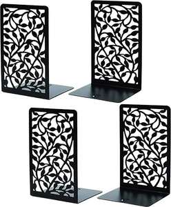 Sujetalibros de metal de aspecto antiguo sofisticado diseñado para mostrar el encanto atemporal mientras mantiene los libros organizados y seguros - Product Image 2