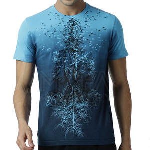 Camisetas de sublimación personalizadas de primera calidad para hombre, camisetas con estampado de poliéster vibrante para exteriores, gimnasio y ropa de calle - Product Image 1