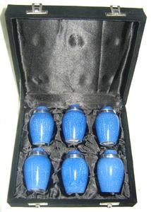 Pequeños recuerdos de cremación funeraria Pequeñas urnas funerarias para cenizas humanas La tapa de rosca única proporciona unas mini urnas seguras y confiables - Product Image 2