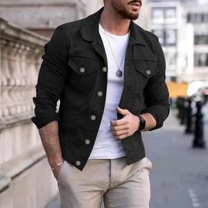 Qualité supérieure Personnaliser 100% Coton Hommes Vestes En Gros Denim Veste Pour Hommes Élégant Lavé Jeans Homme Vestes - Product Image 2