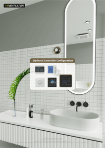 Ventilación ERV Inteligente Controlada por Aplicación para Sistema de Recuperación, 3 Velocidades, RS485, Detección de CO2/VOC para Sala de Estar, Flexible para Parques, PM2.5 - Product Image 5