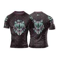 Vêtements pour hommes à séchage rapide MMA chemise de Compression à la mode 100% coton Compression grande taille T-shirts pour hommes