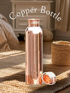 Leak-Proof 1000ml Pure Copper <b>Water</b> <b>Bottle</b> Anti-Corrosion Coating Eco-Friendly for Boiling <b>Water</b> Outdoor Use-Must-Have Drinkware - Product Image 3