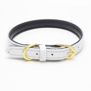 Collares de perro resistentes de cuero de imitación de calidad Collar de Mascota de cuero de imitación de alta calidad Collar de perro de cuero de imitación personalizado - Product Image 5