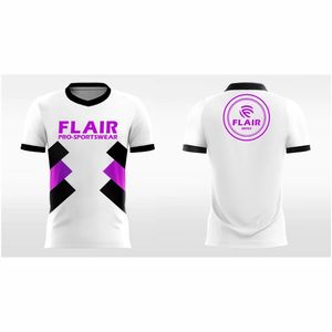 เสื้อฟุตบอลสำหรับเด็กเสื้อ100% ผ้าโพลีเอสเตอร์ระบายอากาศได้ดีแบบย้อนยุคออกแบบได้ตามต้องการมีบริการ OEM - Product Image 5