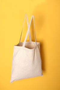 Vente en gros de sacs de courses en coton et polyester fourre-tout d'épicerie Ripstop sac d'épicerie pliable écologique à rayures - Product Image 5