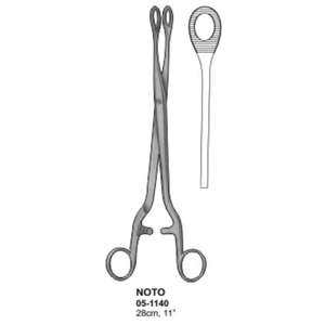 Forceps gynécologiques Noto Uteriene, pince réutilisable en acier inoxydable, manuel, haute qualité, certifié CE, qualité hospitalière, impact médical - Product Image 3