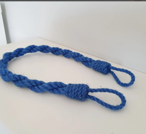Curtain Jute <b>Tieback</b>..Curtain Holdback..Jute Rope..Window Decor - Product Image 2