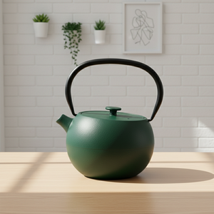 Tetera de Hierro Fundido de Estilo Minimalista de Primera Calidad 3009443-0.8, 800 ml, Interior Esmaltado, Auténtico Juego de Regalo Cultural Japonés, Malla de Acero Inoxidable - Product Image 2