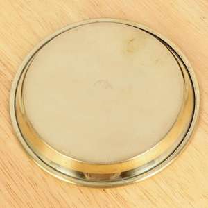 Bandeja redonda de servicio de latón y metal de primera calidad de diseño antiguo con forma y tamaño personalizados con bandeja de servicio de trabajo adornado - Product Image 2