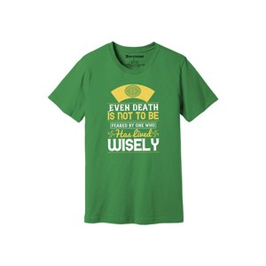 Camiseta de algodón 100% con estampado de temas de Buda, estilo informal, 12 opciones de color, 160-180, colocación de diseño personalizable GSM pesado - Product Image 3