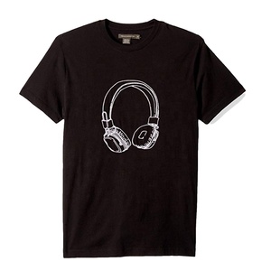 Camiseta estampada ajustada para hombre Nueva llegada Diseño digital de algodón y poliéster a la venta - Product Image 1