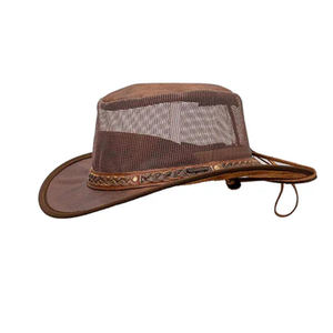 Sombrero Vaquero Unisex Personalizado de Cuero Estilo Occidental Multicolor con Ala Pequeña para Playa, Viajes, Diseño Newsboy, Alta Calidad - Product Image 3