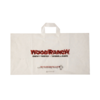 Sac fourre-tout en plastique PE extra lourd, grand format, personnalisé, pour la plage, le bateau ou les courses
