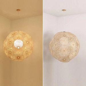 Vietrustic Wholesale Price Wicker Pendant <b>Light</b> <b>Bamboo</b> Rattan Lamp <b>Shade</b> Living Rooms With Lamps - Product Image 4