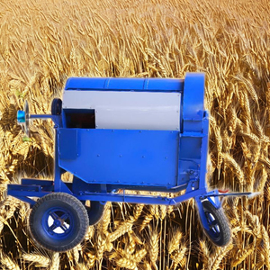 Máquina trilladora de arroz de alta productividad, 1500 kg/h, componente central, motor, cosecha eficiente, grano de trigo arrozal en África - Product Image 1