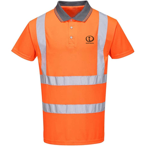 Nuevas camisas Hi Viz, cinta reflectante negra personalizada, ropa de seguridad, camisas de alta visión, ropa de trabajo, camisas de Color negro y verde - Product Image 6