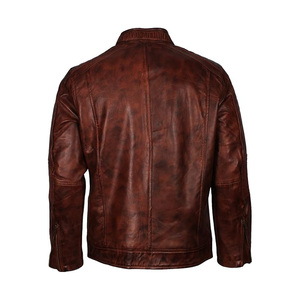 Chaqueta de cuero con estilo para hombre, Chaquetas deportivas para motocicleta al aire libre para hombre en todas las tallas - Product Image 4