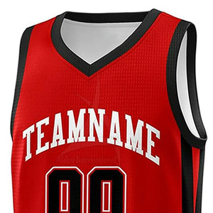 ชุดบาสเก็ตบอล แห้งเร็ว ระบายอากาศดี ไซส์ใหญ่ ลายพิมพ์ ขายส่ง คุณภาพสูง ผลิตตามสั่ง โพลีเอสเตอร์ 100% - Product Image 4