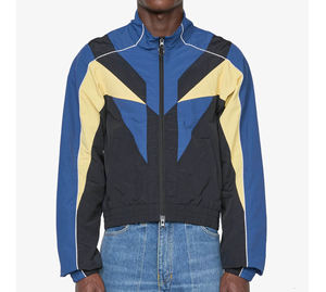 Venta directa de fábrica personalizada nueva moda hombres chaqueta cortavientos impermeable con mangas largas chaqueta cortavientos de moda informal - Product Image 5