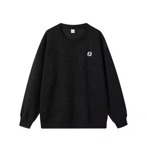 Sudadera de Cuello Redondo con Pedrería para Hombre, Estilo Urbano, Invierno, Diseño Personalizable, Alta Calidad en Venta - Product Image 2