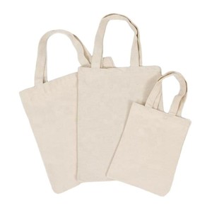 Vente en gros Grand sac cabas personnalisé Sac cabas en toile de coton Sacs à provisions personnalisés réutilisables Sac en toile de coton - Product Image 3