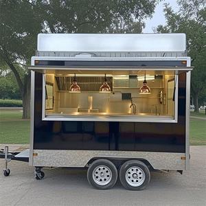 Remolque de Comida Móvil 4x4 de Acero Inoxidable para Servicio de Comida Rápida, Capacidad de Catering Comercial - Product Image 2