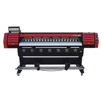 Impresora de inyección de tinta Eco solvente de gran formato XP600 de un solo cabezal de 1800/precios