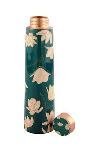 Pure Copper Water Bottle 800ml With Copper Lid Rust Proof Ayurvedic Copper Bottle for Boosting Immunity Energy - Product Image 2