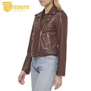 Abrigos de invierno para mujer, abrigo grueso de piel de oveja auténtica, chaqueta de cuero para mujer, chaqueta de aviador, chaquetas de piel de oveja para mujer - Product Image 4