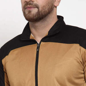 Survêtements 2 pièces en polyester coupe ajustée pour hommes pour le fitness, le jogging en hiver - Product Image 6
