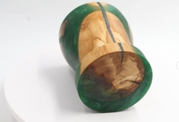 Brûleur d'encens acrylique fait à la main de luxe élégant bois et résine époxy Mubkhar pour diffuseur d'aromathérapie à usage aromatique de bureau à domicile
