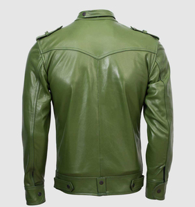 2025แจ็กเก็ตหนังผู้ชาย, แจ็กเก็ตหนังแท้สำหรับใส่ในฤดูหนาว - Product Image 6