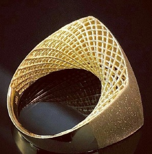 Anillo de lujo de alta calidad MS estilo europeo americano Acero inoxidable circón titanio acero joyería hecha a mano anillos de moda - Product Image 3