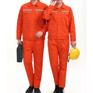 Trajes de trabajo de seguridad de construcción personalizados Overol de algodón para hombres Dangri Reflective Mechanic Workwear BY HI Uniform Set2026 - Product Image 1