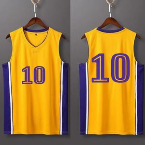 Uniformes d'équipe vierges de maillot de basket-ball athlétique de Performance de maille réversible de garçons de jeunes pour les chemises à séchage rapide de Sublimation de sport - Product Image 4