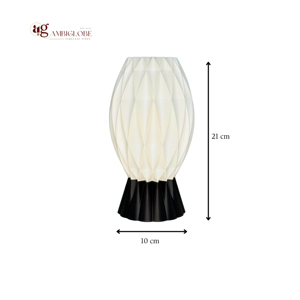 Hiện đại sinh thái có ý thức 3D in trứng <span class=keywords><strong>LED</strong></span> bảng đèn hữu cơ hình học đơn giản nghệ thuật chiếu sáng nhà linh hoạt E14 bóng đèn điện - Product Image 5