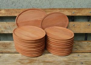 Plato de ensalada de madera personalizable, caja de pino con tema de amor, barco ovalado inspirado para dulces, servir frutas, decoración del hogar, Idea de regalo - Product Image 3