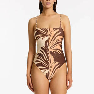 Maillot de bain pour femme en nylon écologique Maillot de bain une pièce en polyester léger à prix de gros - Product Image 2