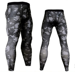 <b>Men</b> MMA Compression Leggings Custom Print Logo <b>Gym</b> Workout Training Fitness Sports Stretch Fight <b>Pants</b> - Product Image 1
