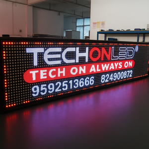 Bền IP65 dẫn di chuyển bảng hiển thị cho các cửa hàng bán lẻ thang máy khu vực công cộng Giao thông vận tải trung tâm cho sử dụng ngoài trời hoạt hình - Product Image 1