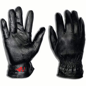 Gants de sécurité en cuir tendance avec fonction anti-choc pour la protection au travail - Product Image 1