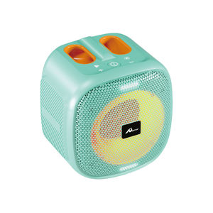 HOME Digitalome SPA-105-v 8W Green Wireless TWS for <b>Bluetooth</b> <b>Portable</b> <b>Speakers</b> with RGB LED Lighting for Outdoor Home Use - Product Image 1