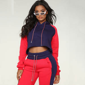 Ensemble de survêtements pour femmes, tenue de mode sur mesure, haut et pantalon à manches longues de l'usine OEM. - Product Image 1