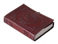 Journal en cuir véritable Embossé Carnet Triskele Fournitures de bureau et papeterie Fournitures scolaires Carnet Journal Manuel Livre Kraft